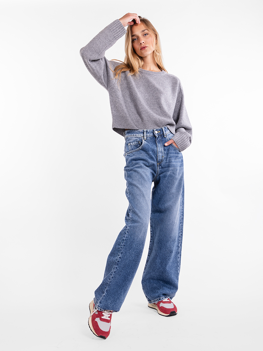 Mid Rise Baggy Jeans von ICON DENIM