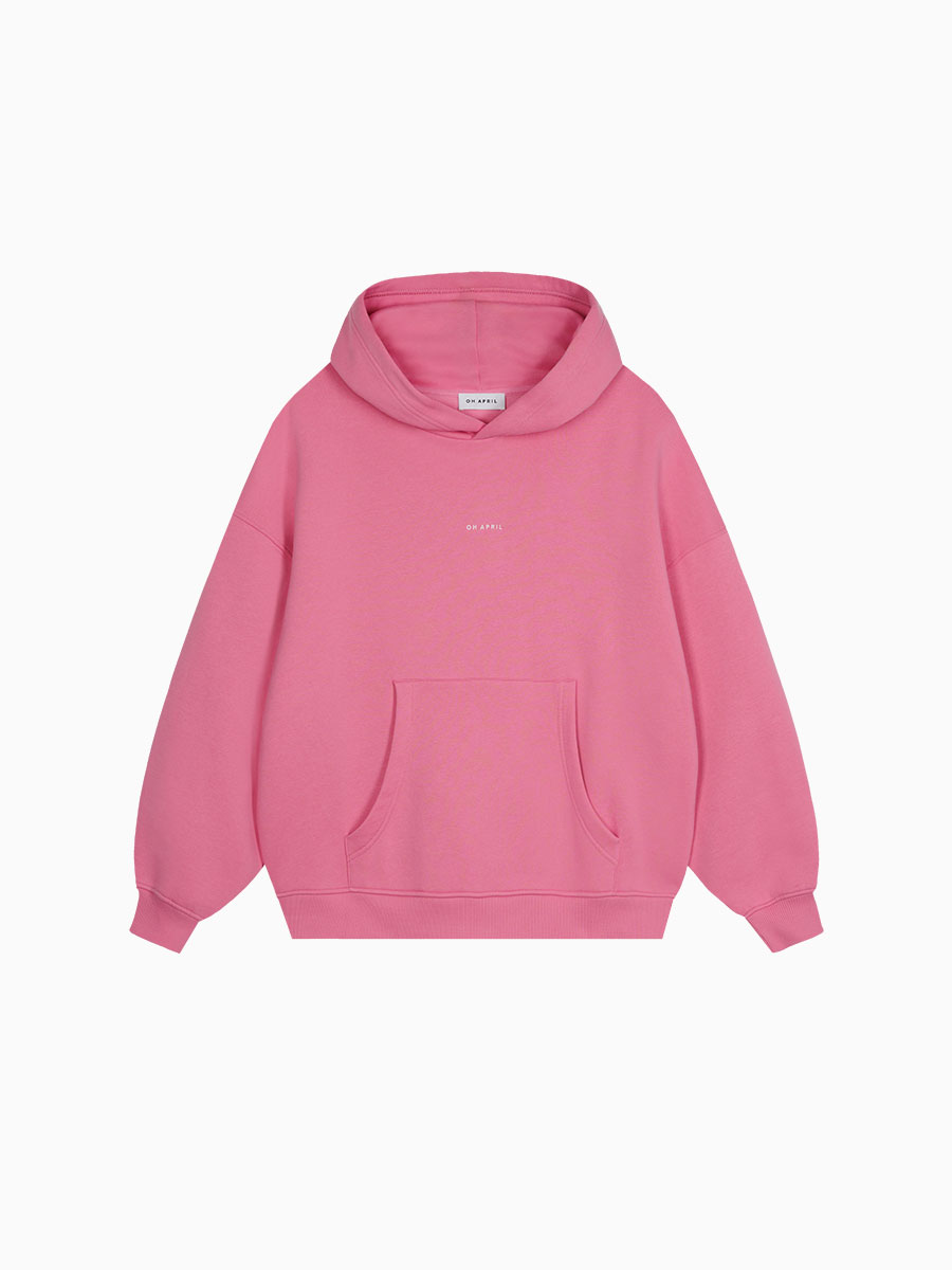 Hoodie in Rosa von OH APRIL