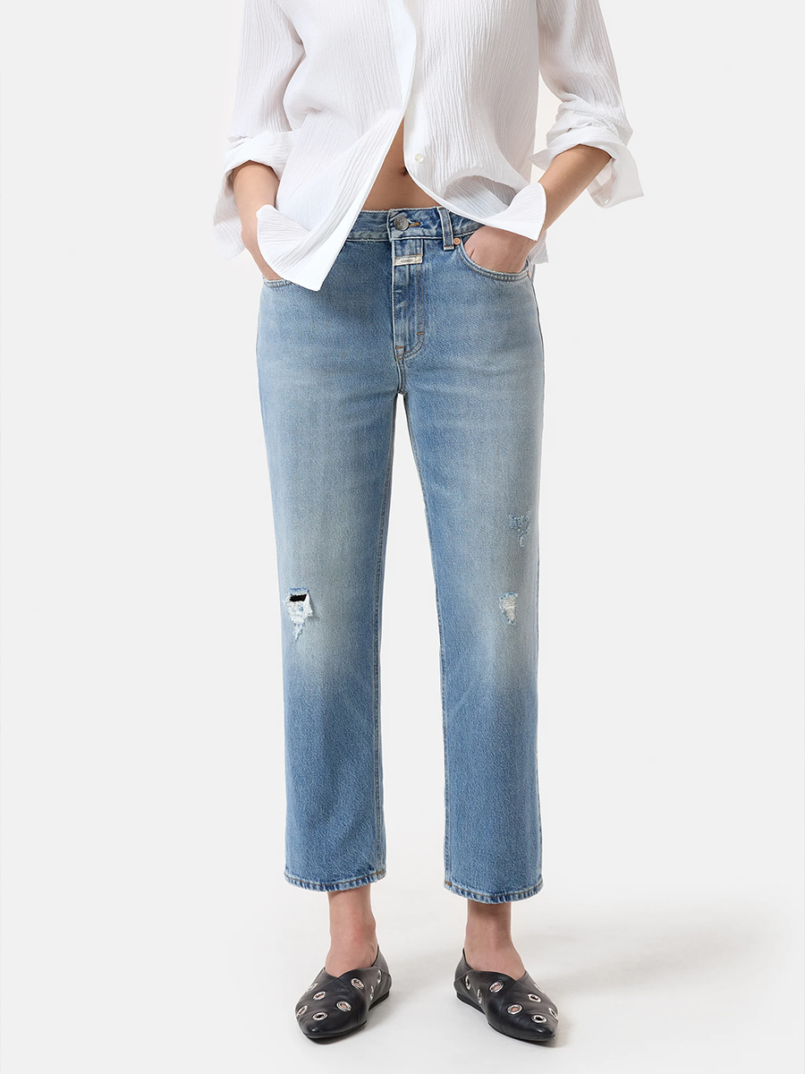 Straight-Leg Jeans MILO in Blau von CLOSED